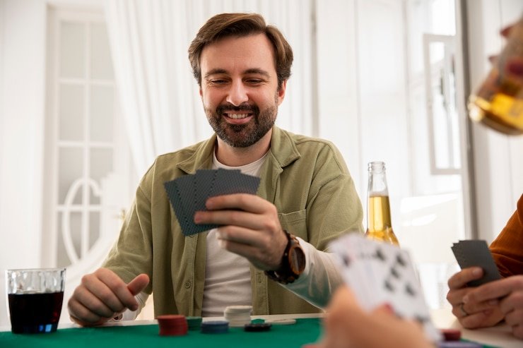 Filipino players reading amjili platform reviews and ratings